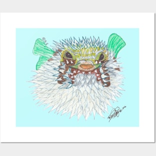 Pufferfish Posters and Art